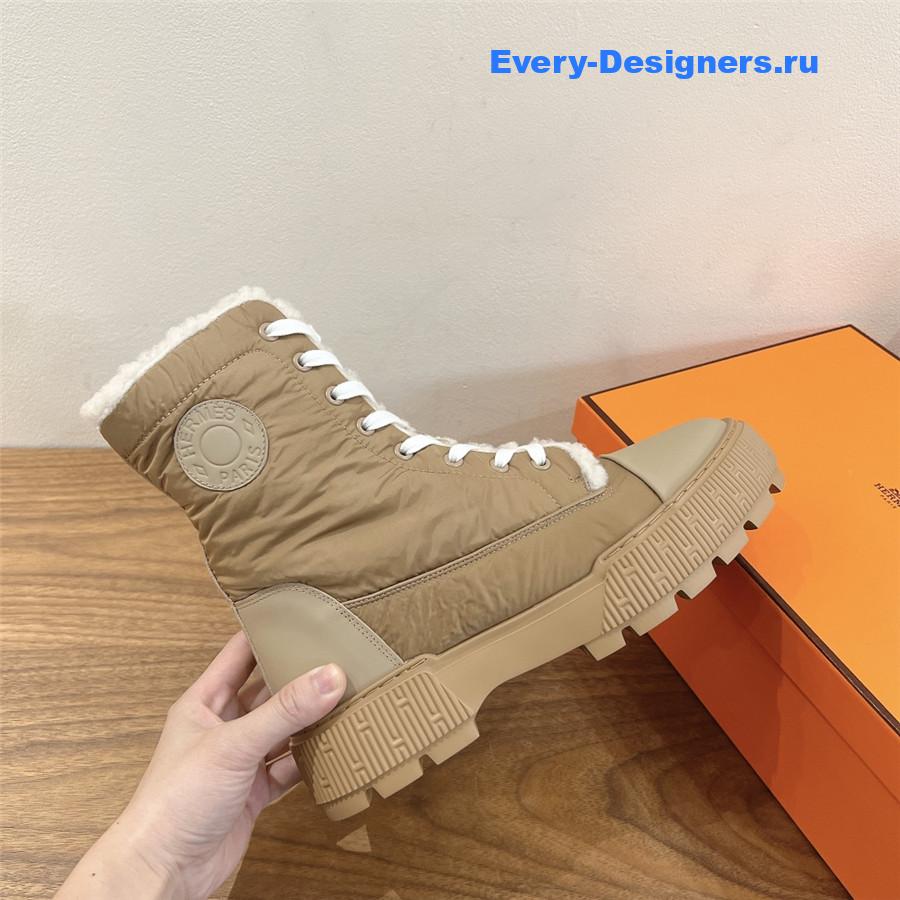 H**me5 beige fresh ankle boot