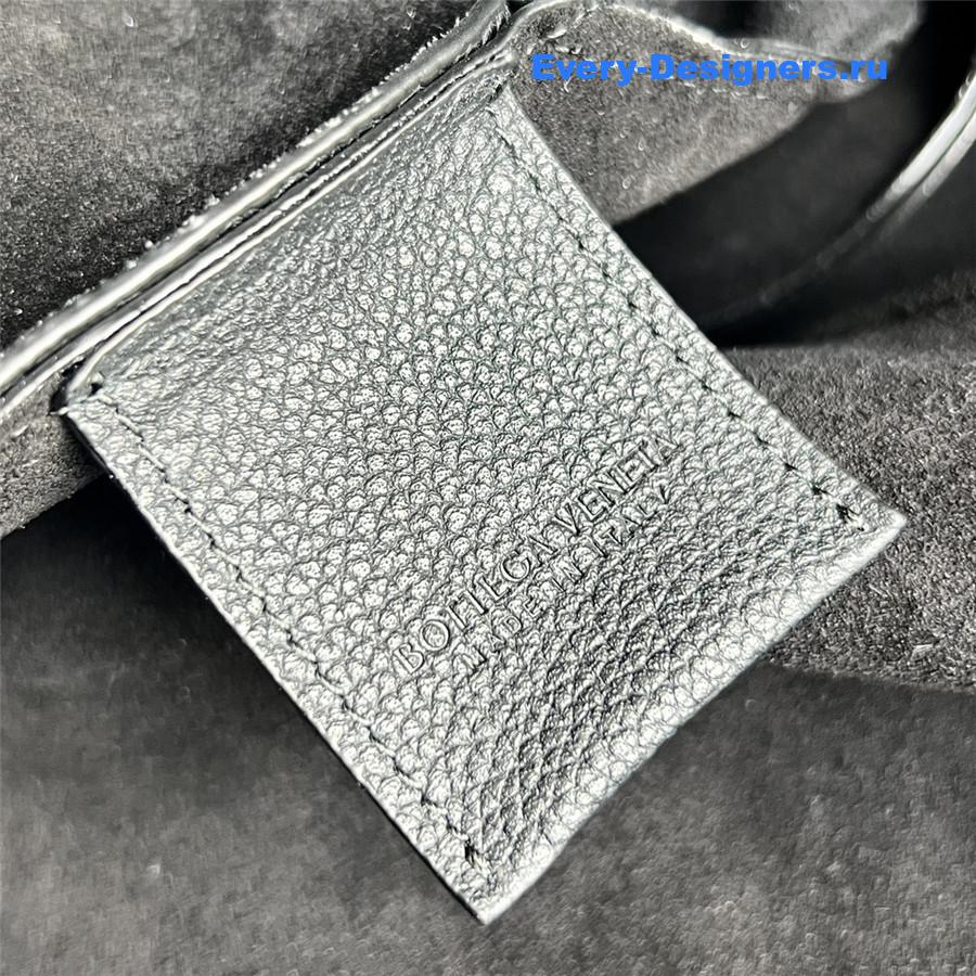 b0tt*ga Ven*ta black large campana tote bag