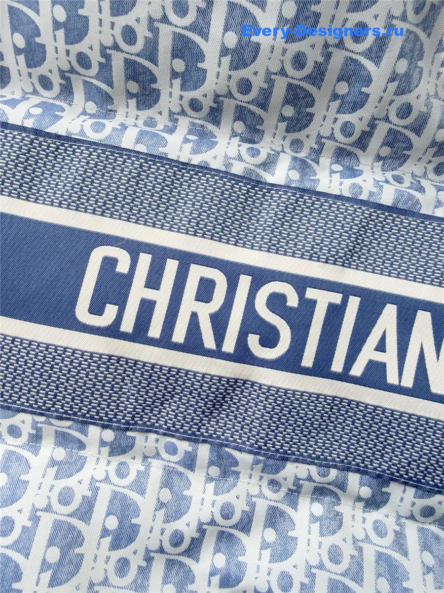 D10ralps belted puffer blue jacket