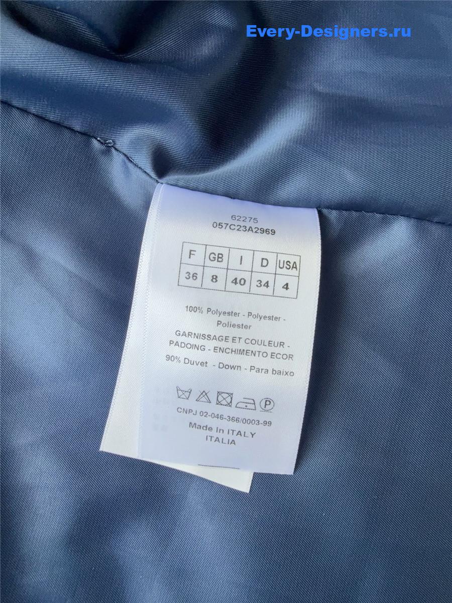 D10ralps cropped puffer hood jacket