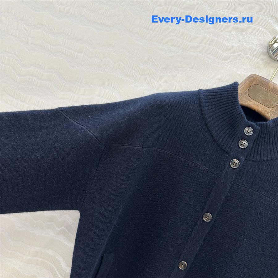 L0r0 P1ana navy button cashmere cardigan