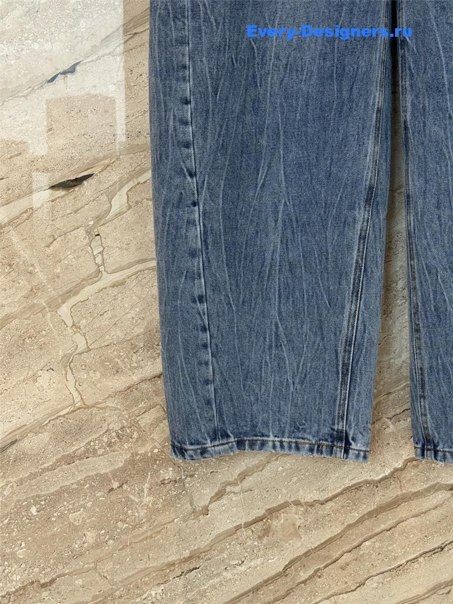 A1exa*der wang rhinestone wide leg jeans