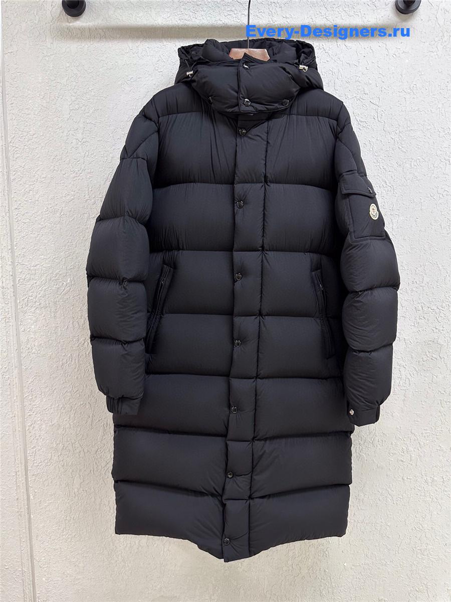 Moncler Hanoverian Hooded Long Down Jacket