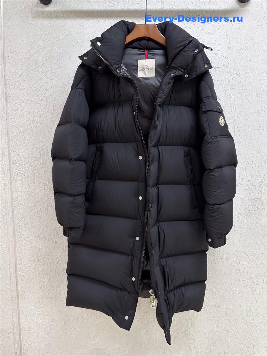 Moncler Hanoverian Hooded Long Down Jacket