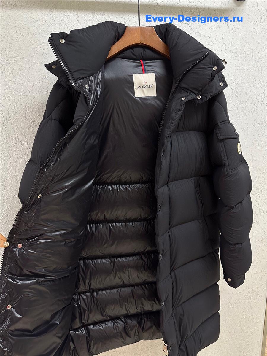 Moncler Hanoverian Hooded Long Down Jacket