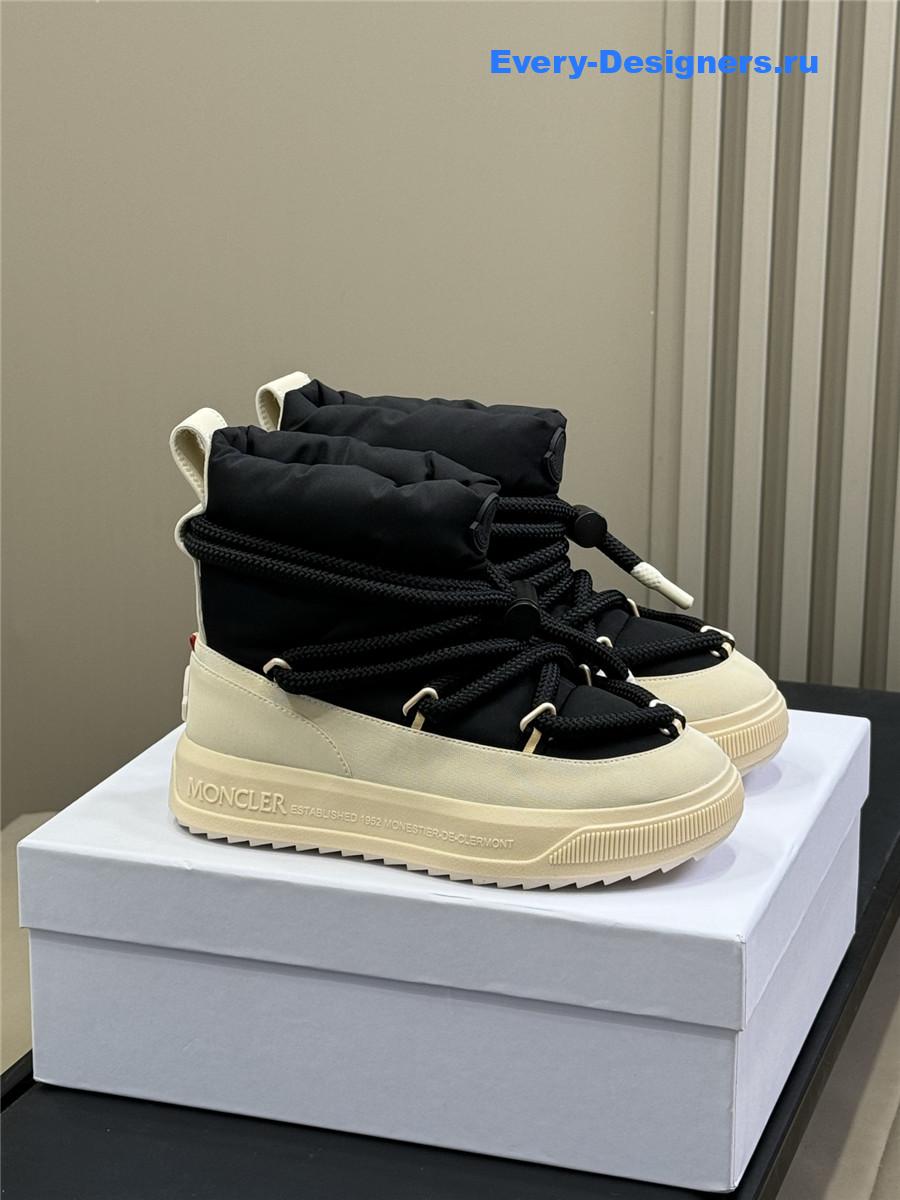 Moncler Black Altive Mid Boots