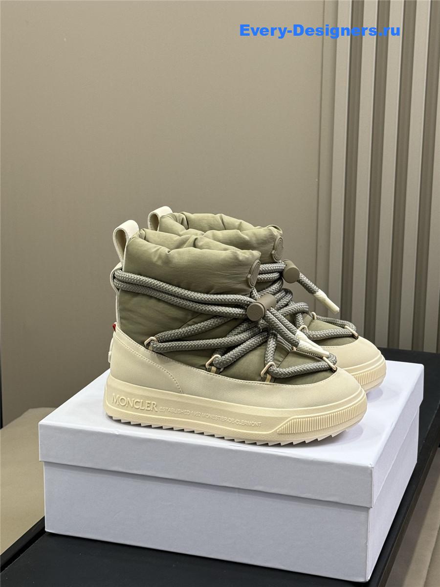 Moncler Green Altive Mid Boots