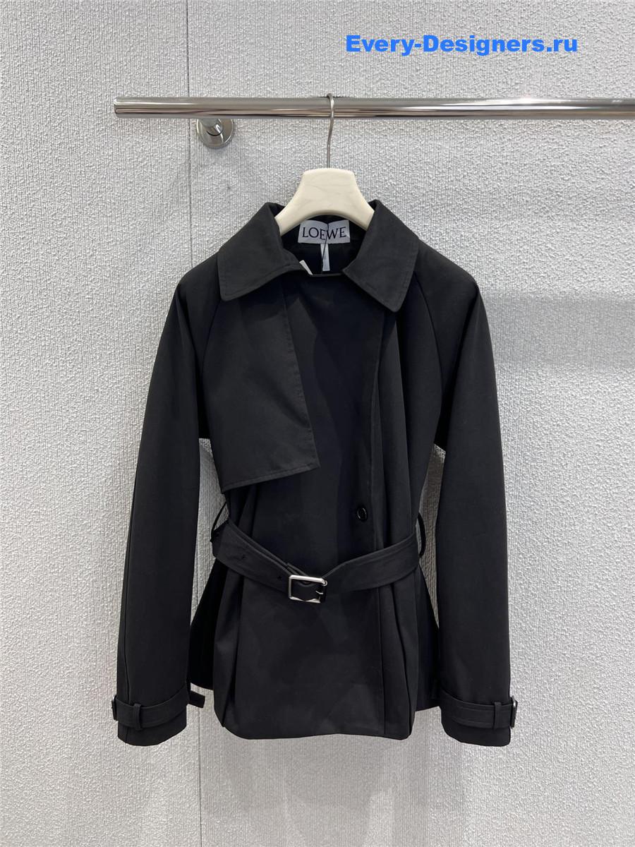 L0ew* cropped trench jacket