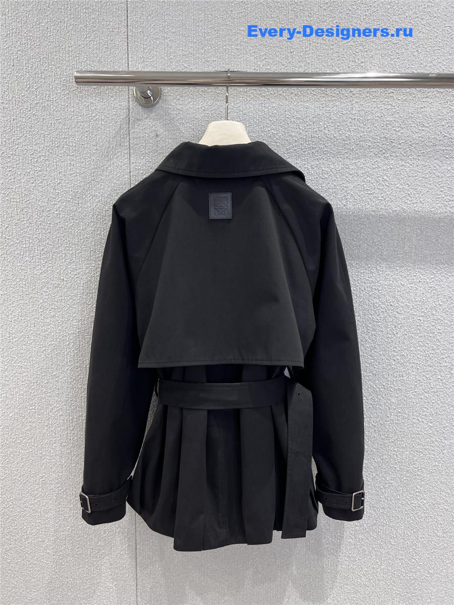 L0ew* cropped trench jacket