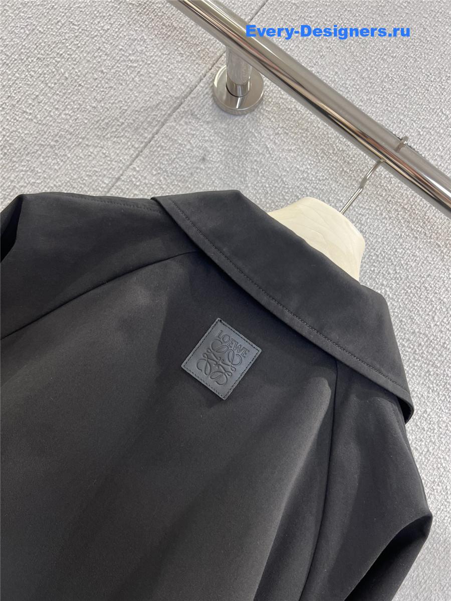 L0ew* cropped trench jacket