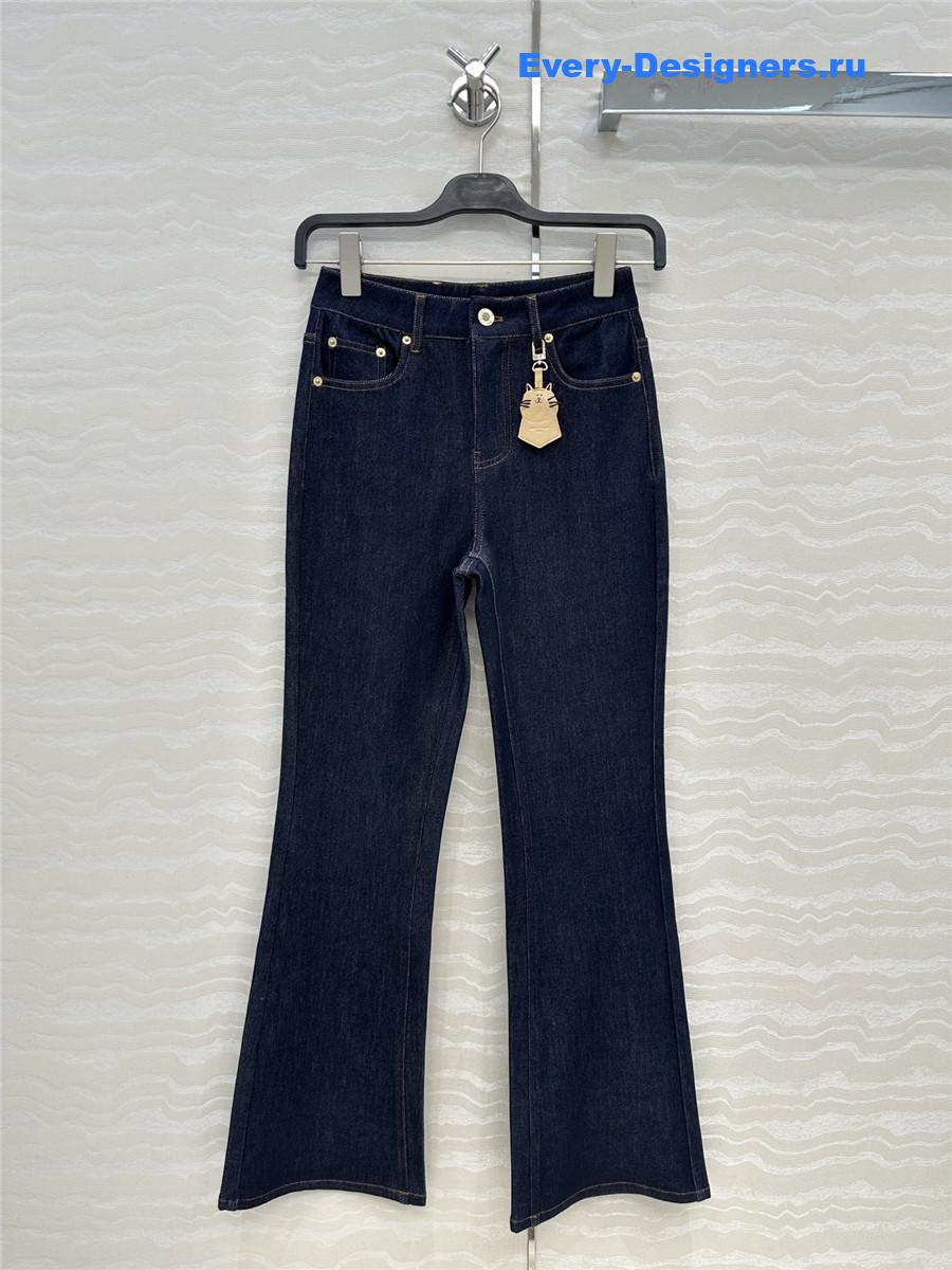 l0vis Vvtt0n dark denim flared jeans