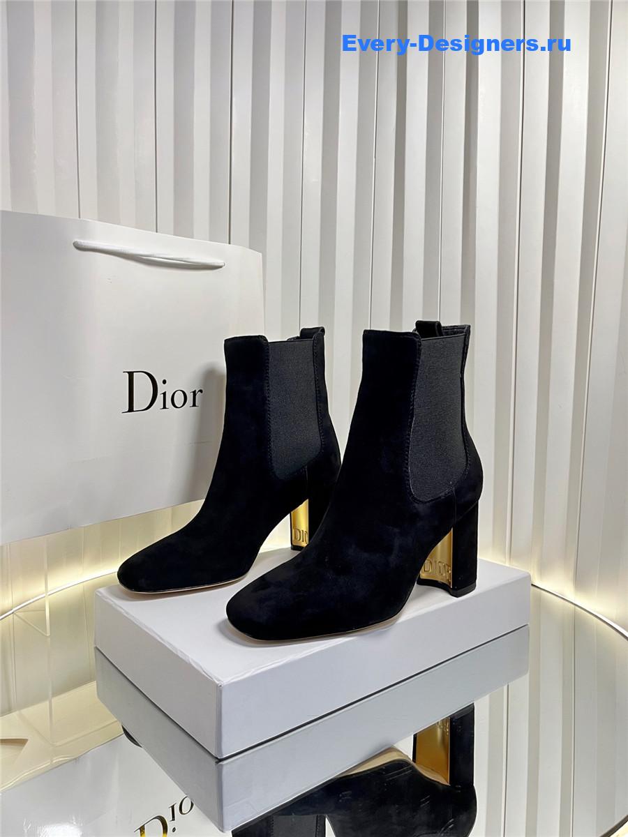 D10r black d-town chunky heel boots