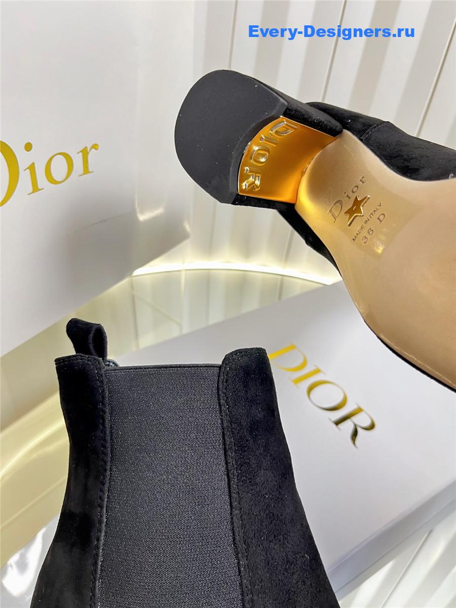 D10r black d-town chunky heel boots