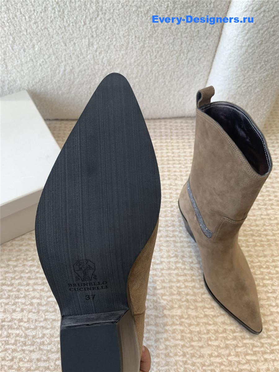 BC Brown Suede Western Cowboy Boots