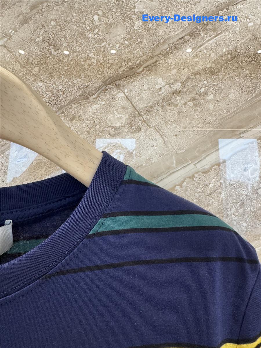 Miu Miu Striped Jersey T-Shirt