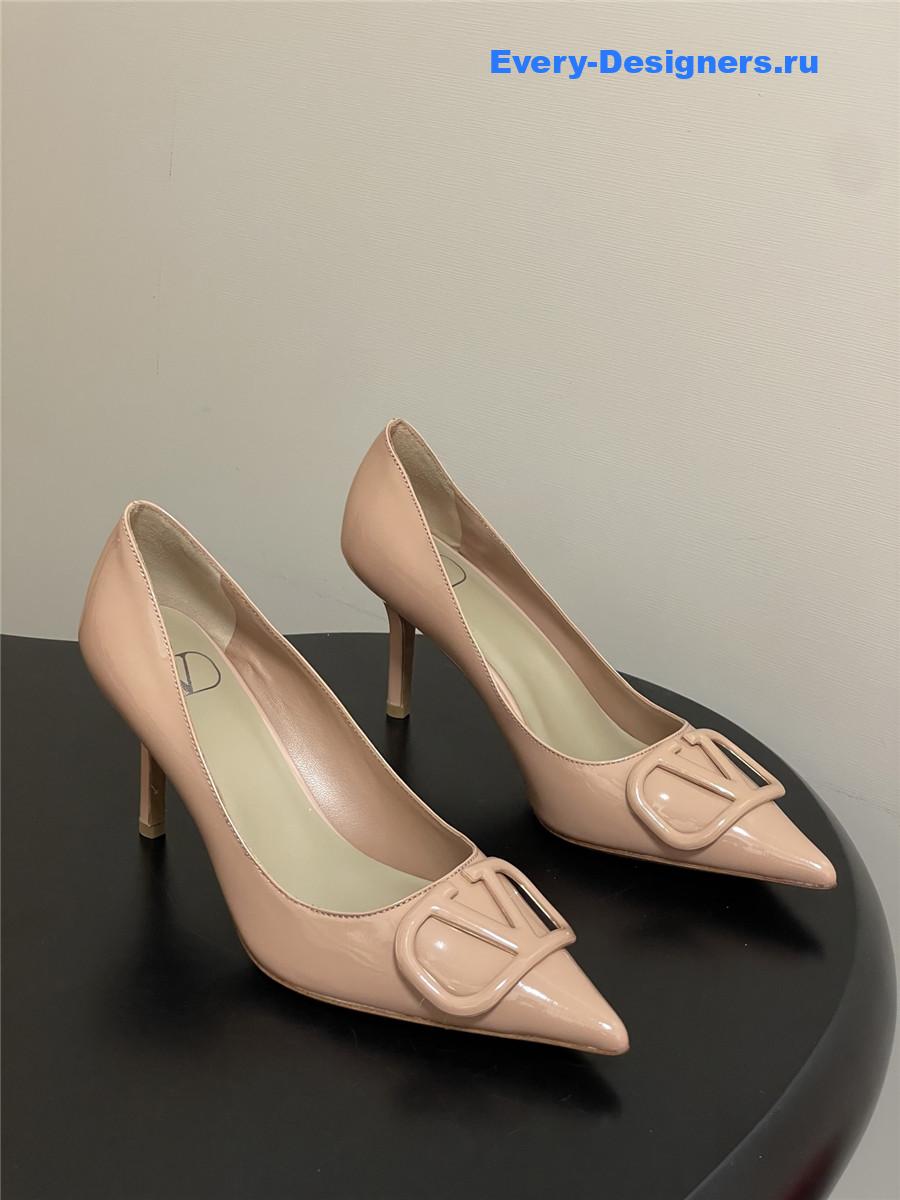 Va1e*ntin0 garavani vlogo signature pink pump