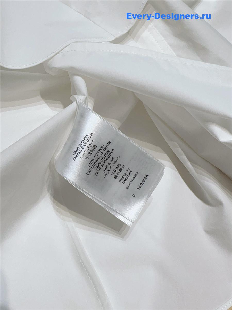 Zimm Rebellion Cotton-poplin Mini Wrap Dress