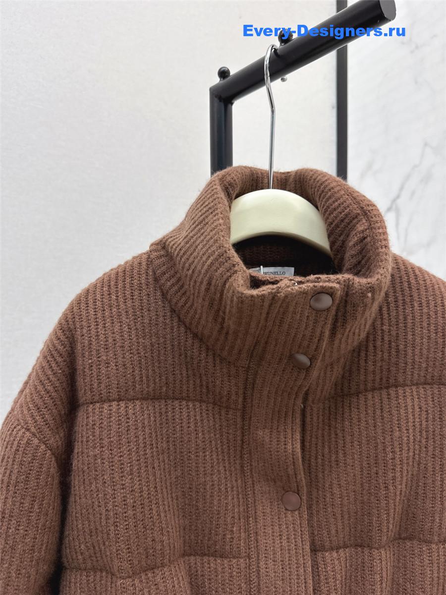 BC Camel Stand Collar Goose Down Coat