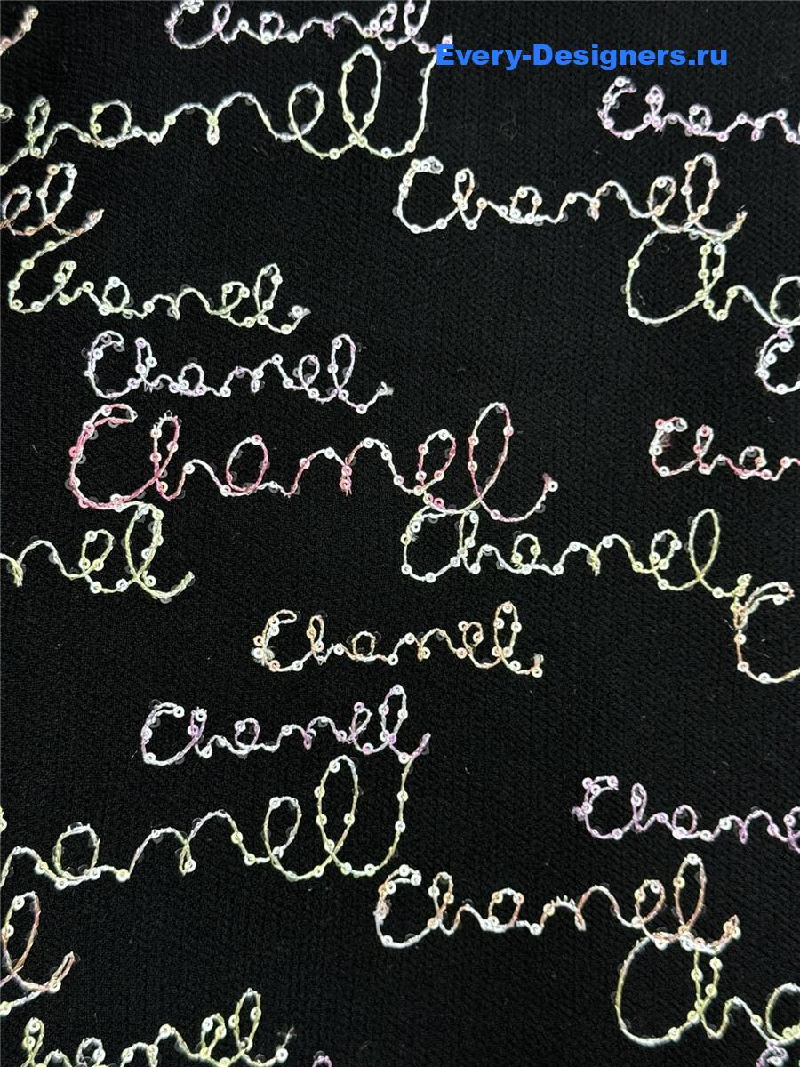 Ch**el sequined embroidered jacket