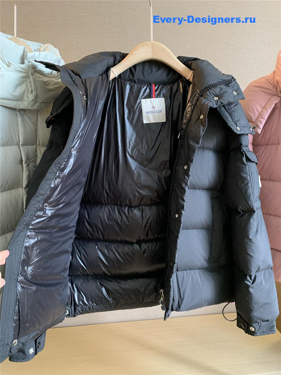 Moncler Black Maya 70 Hooded Down Jacket