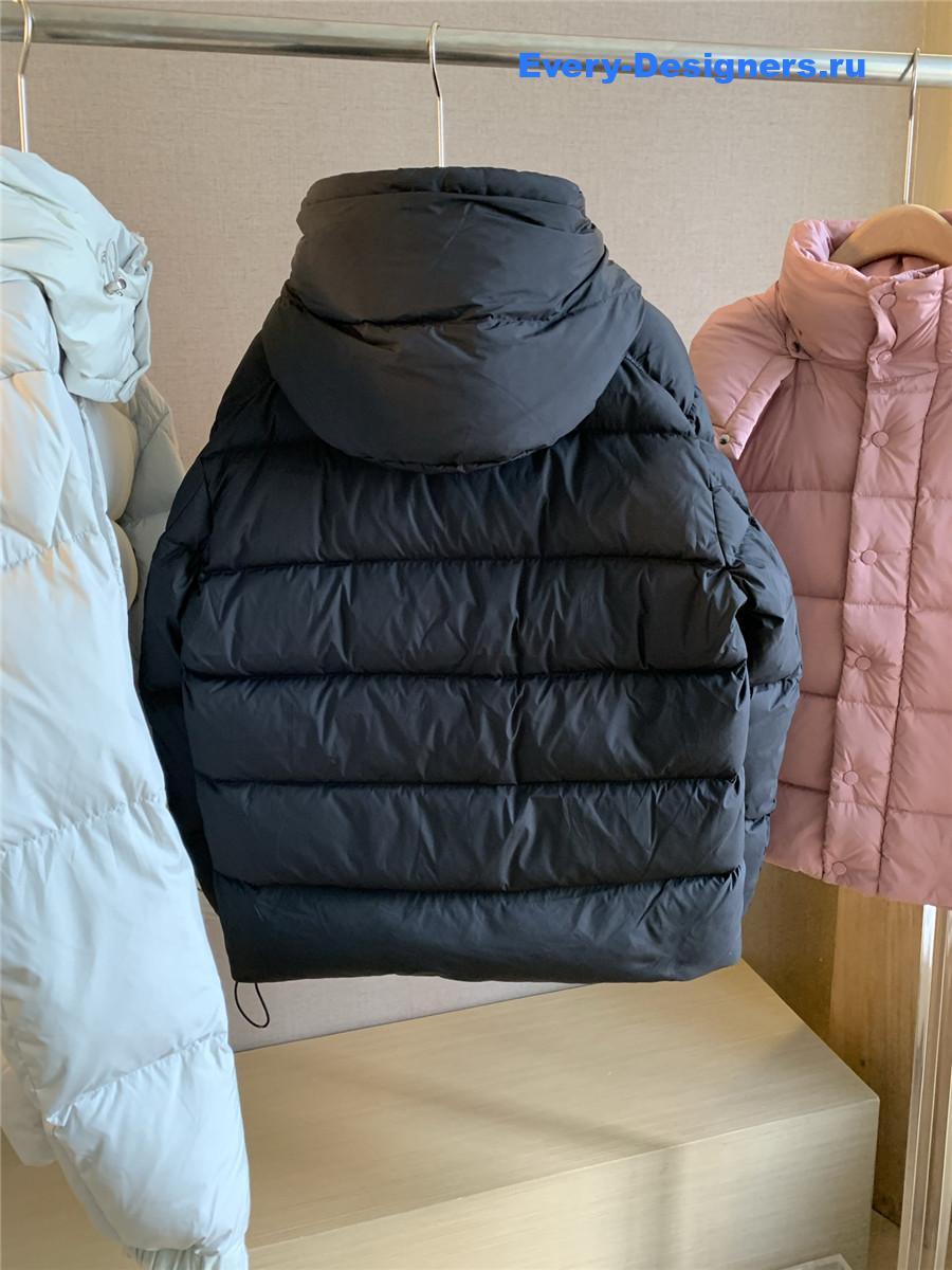 Moncler Black Maya 70 Hooded Down Jacket