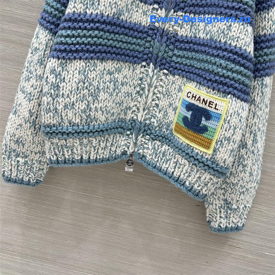 Ch**el coco chunky knit crochet sweater