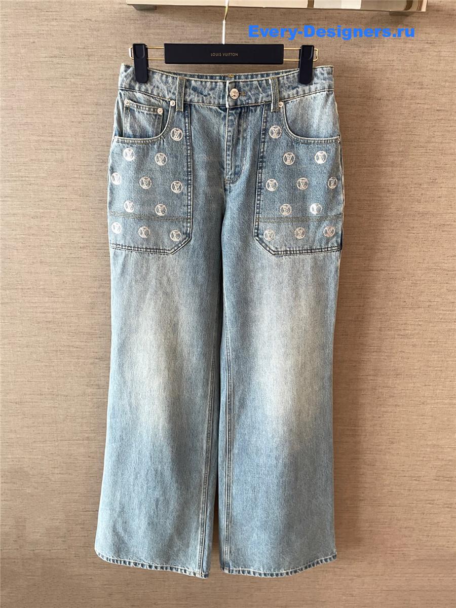 l0vis Vvtt0n signature sequin slim-fit jeans