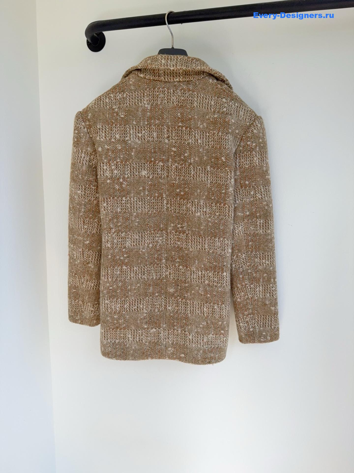 L0r0 P1ana tweed belt jacket