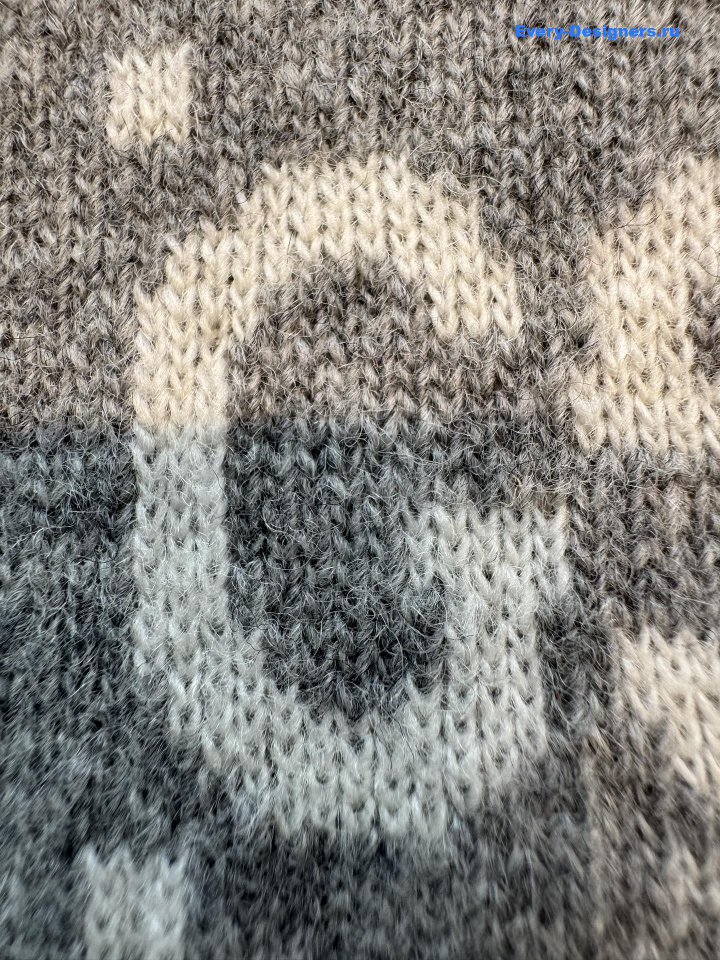 Gvc*1 gg grey wool hooded cardigan