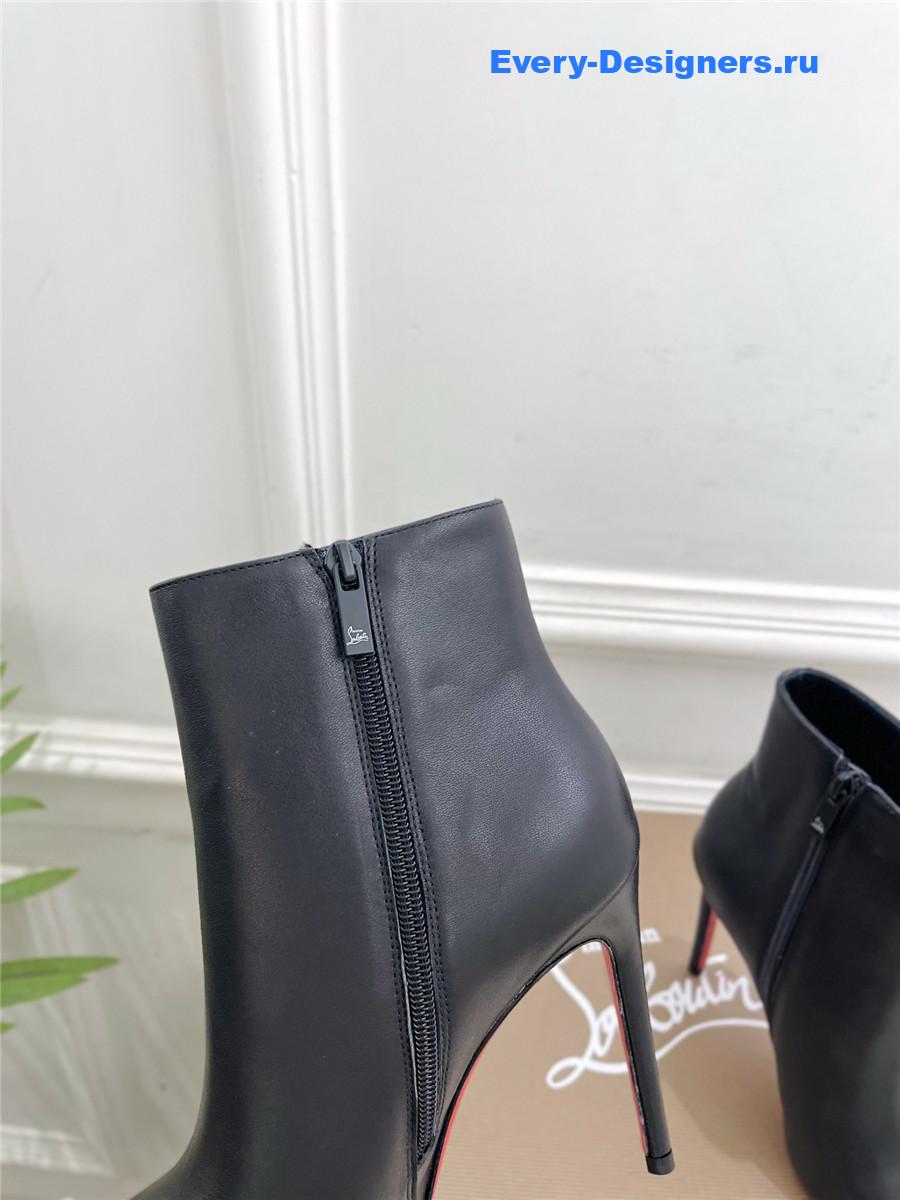 Chr1st1an louboutin so kate black leather boot