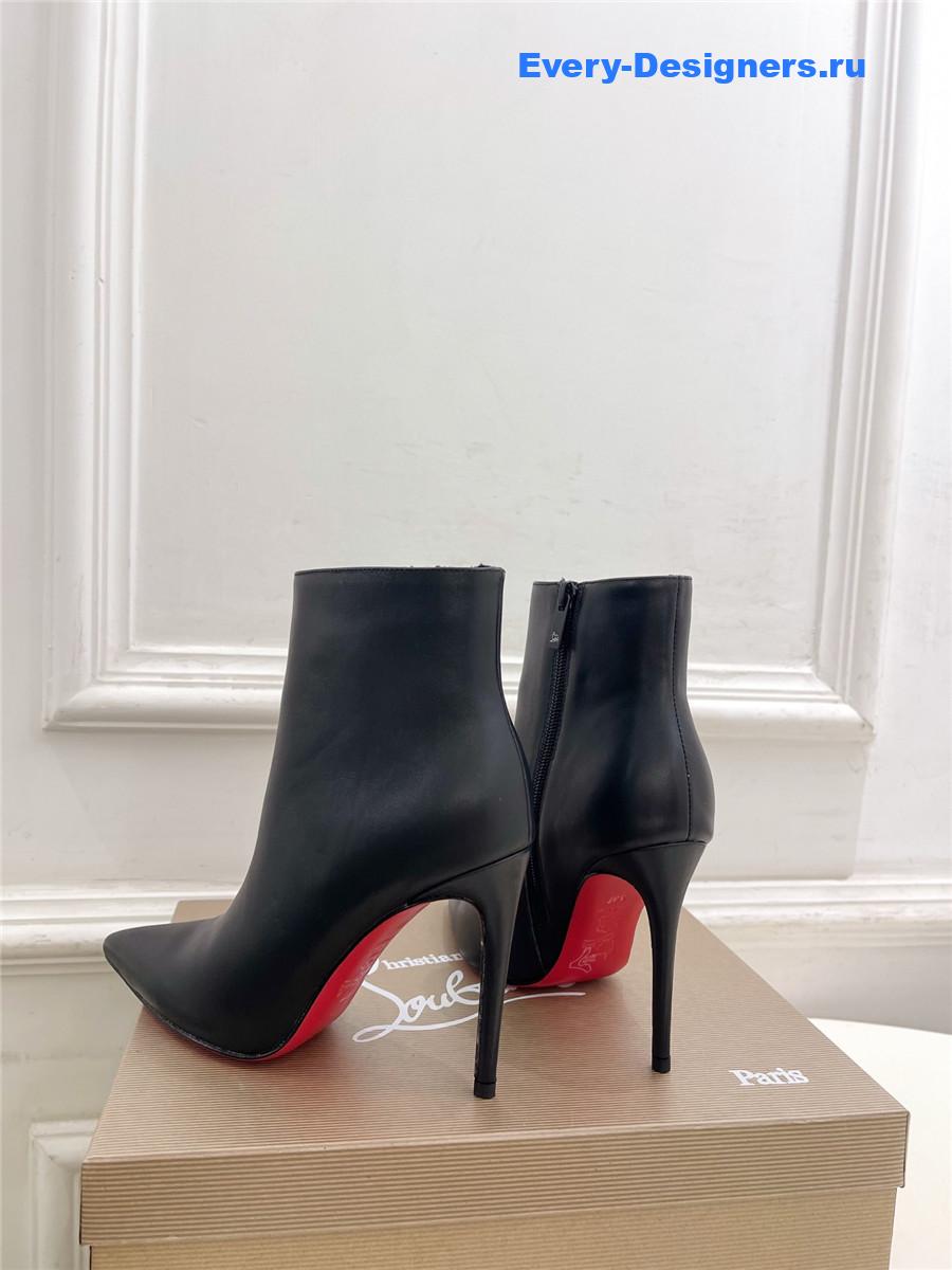 Chr1st1an louboutin so kate black leather boot