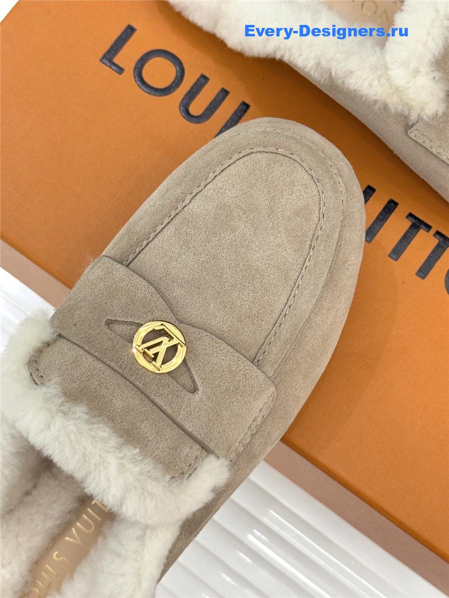 l0vis Vvtt0n beige soho open back loafer