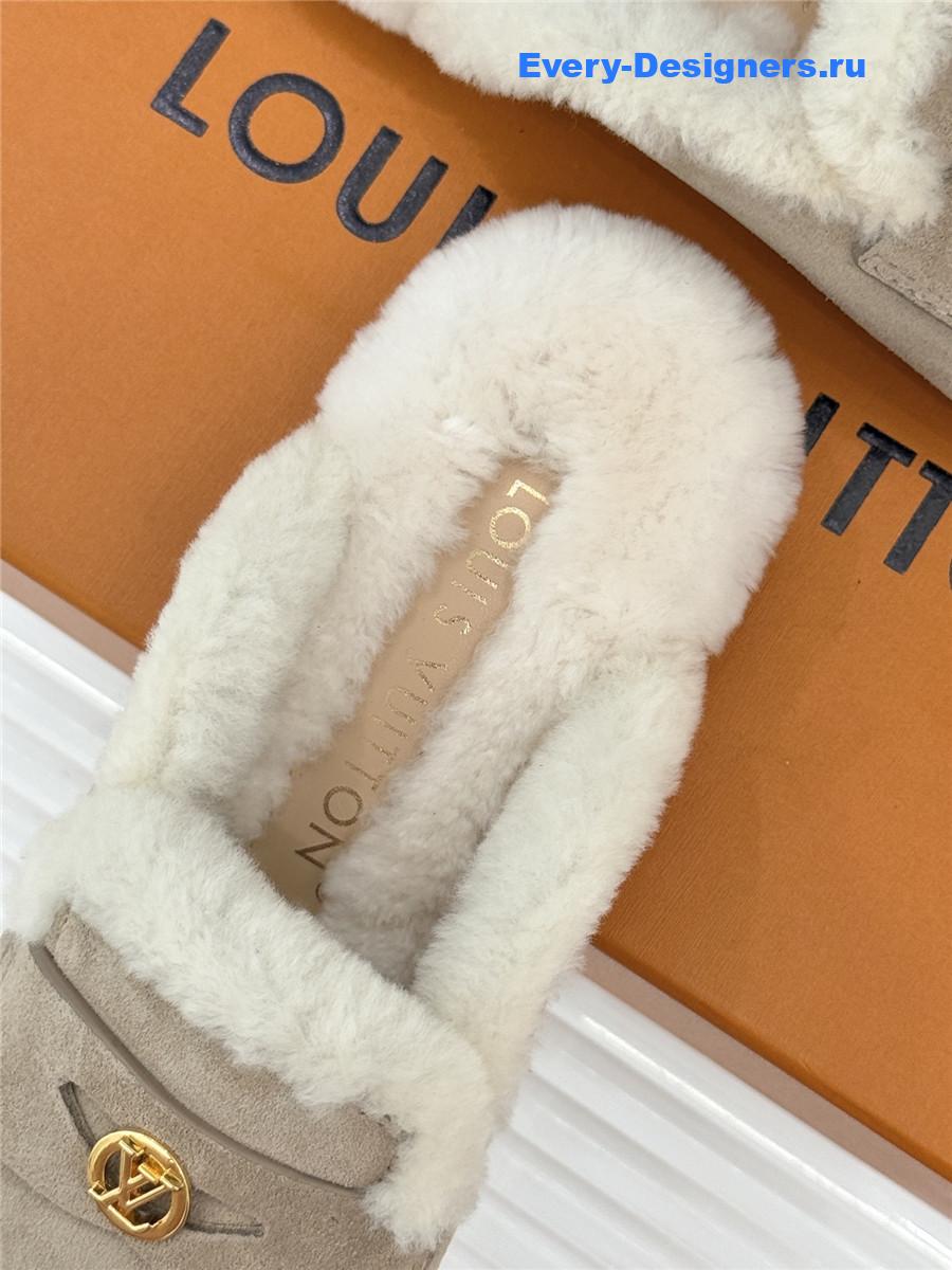 l0vis Vvtt0n beige soho open back loafer