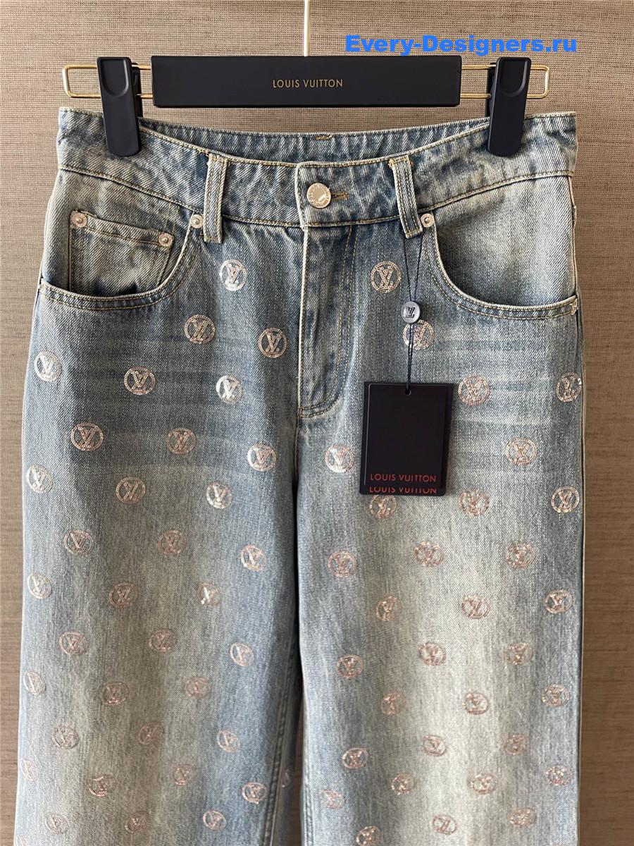 l0vis Vvtt0n signature sequin boot-cut jeans