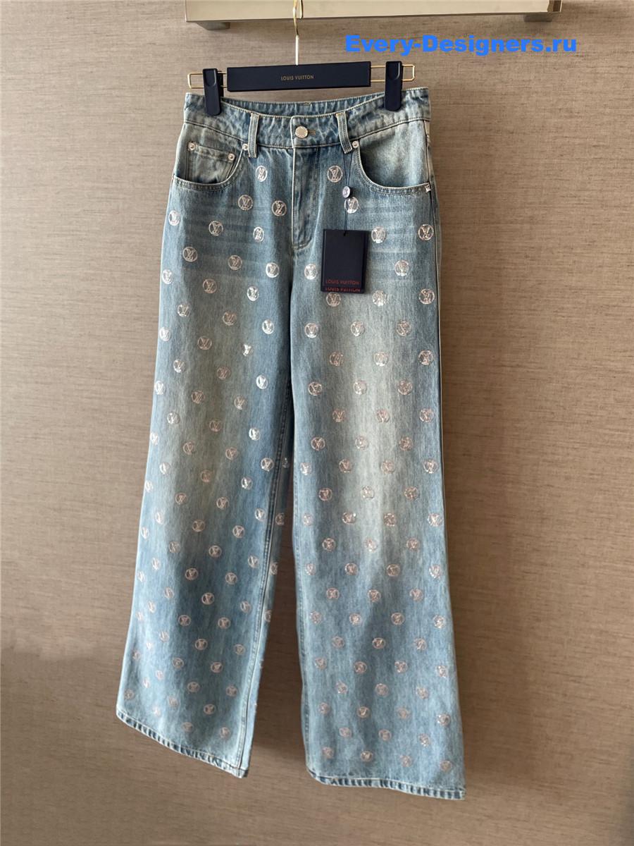 l0vis Vvtt0n signature sequin boot-cut jeans