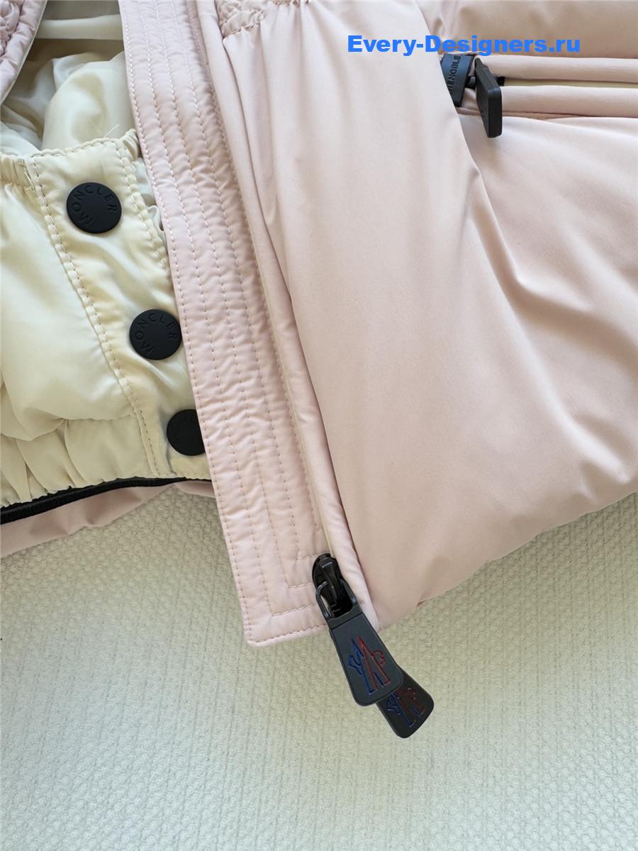 Moncler Pink Wollemi Down Ski Jacket