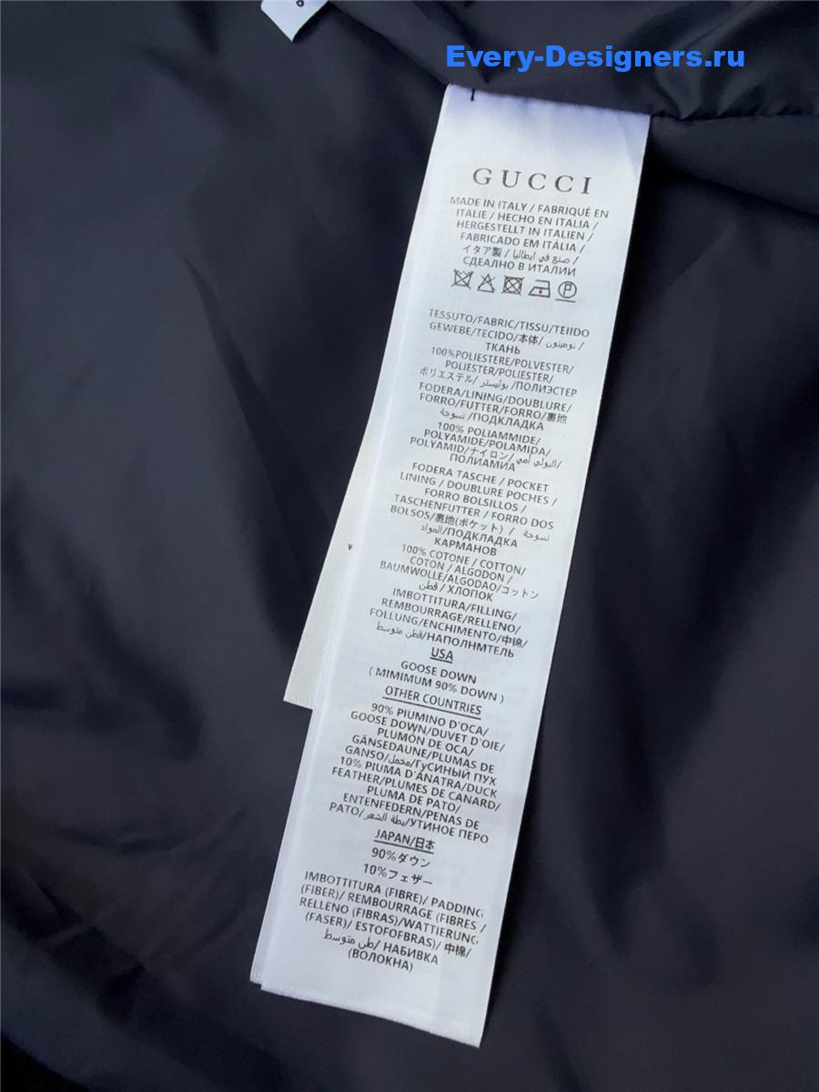 Gvc*1 printed technical poplin zip jacket