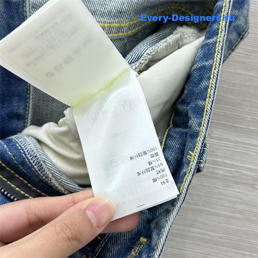 l0vis Vvtt0n loose fit sequined wide leg jeans