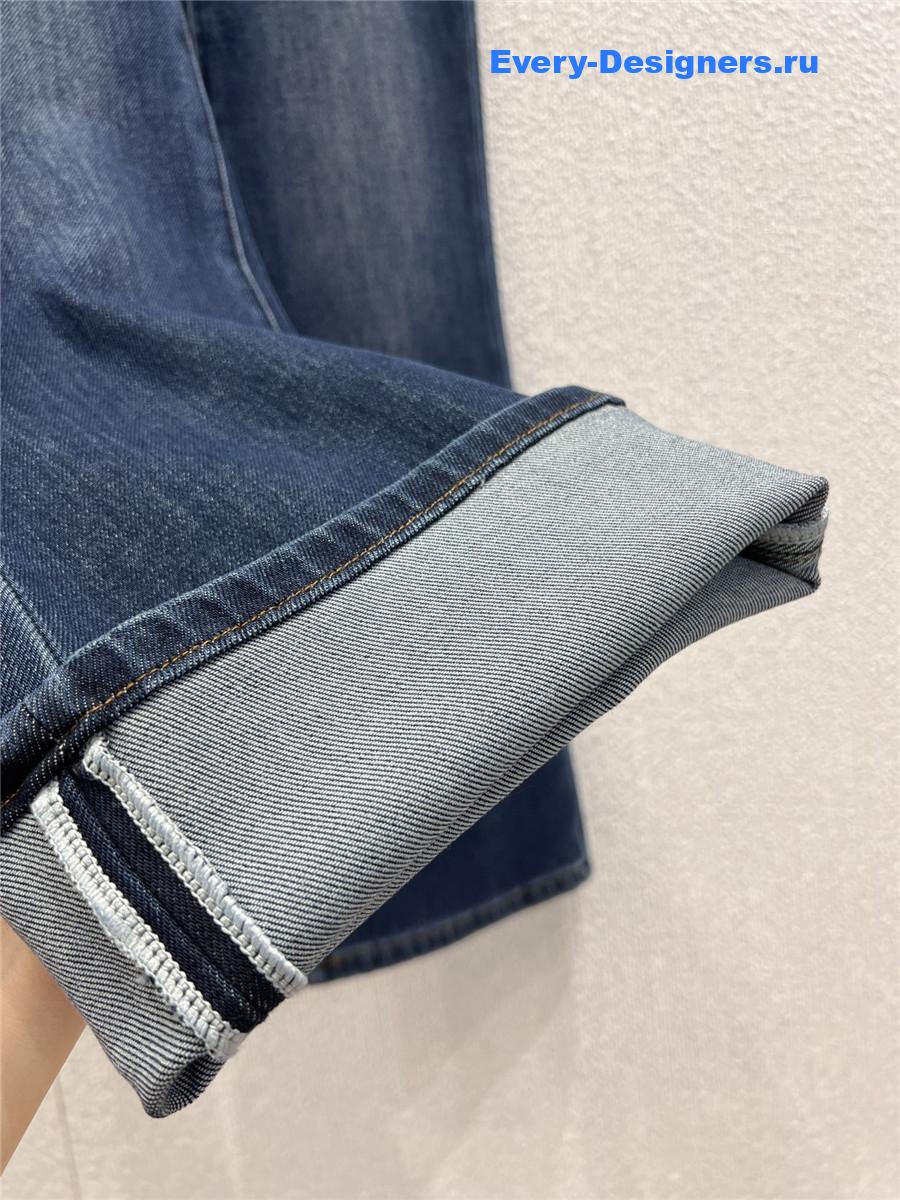 L0r0 P1ana blue flared jeans