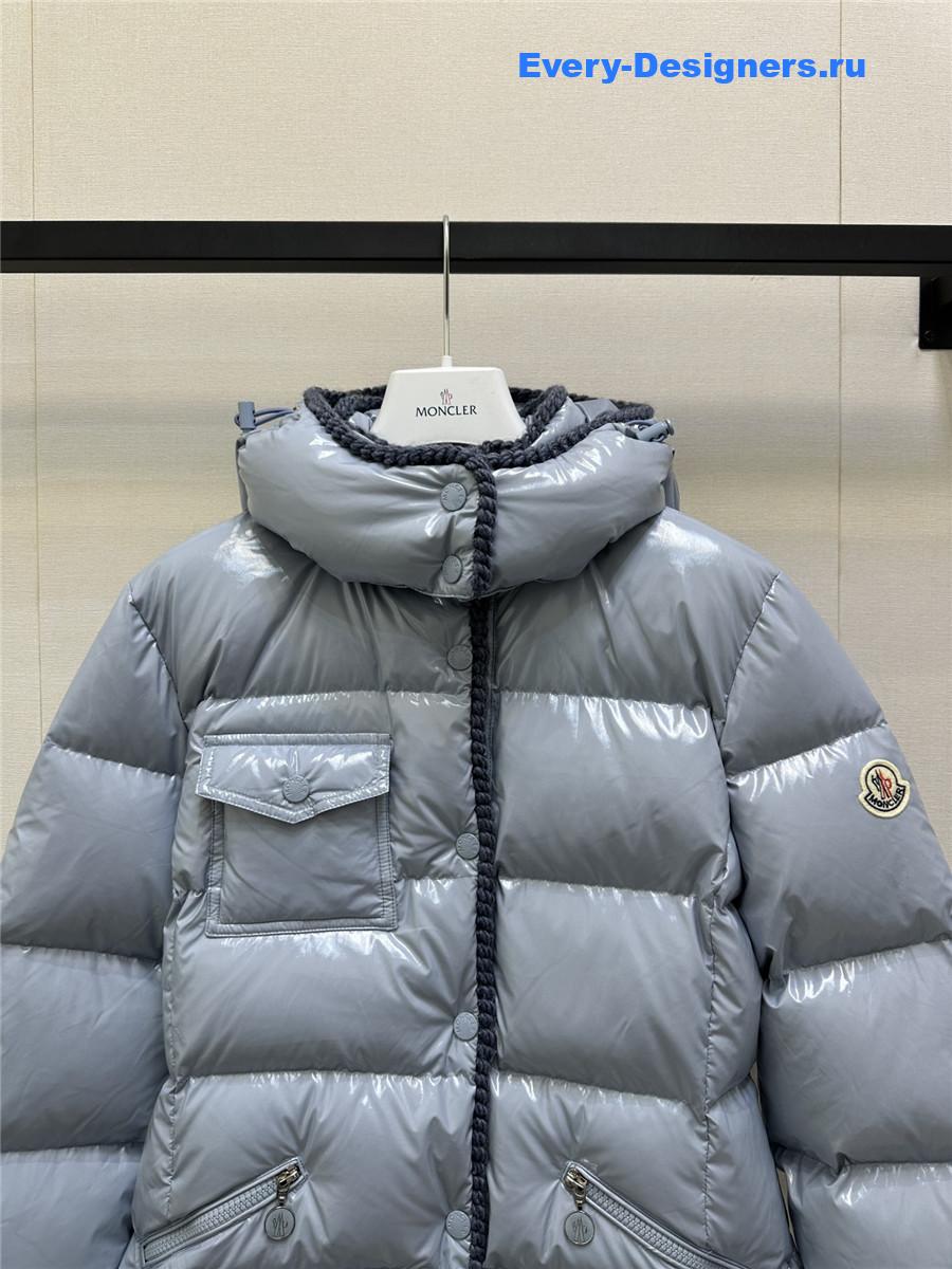 Moncler Light Blue Puivert Down Jacket