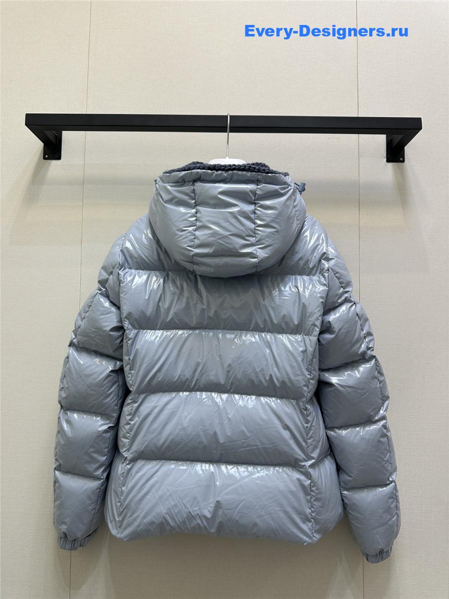 Moncler Light Blue Puivert Down Jacket