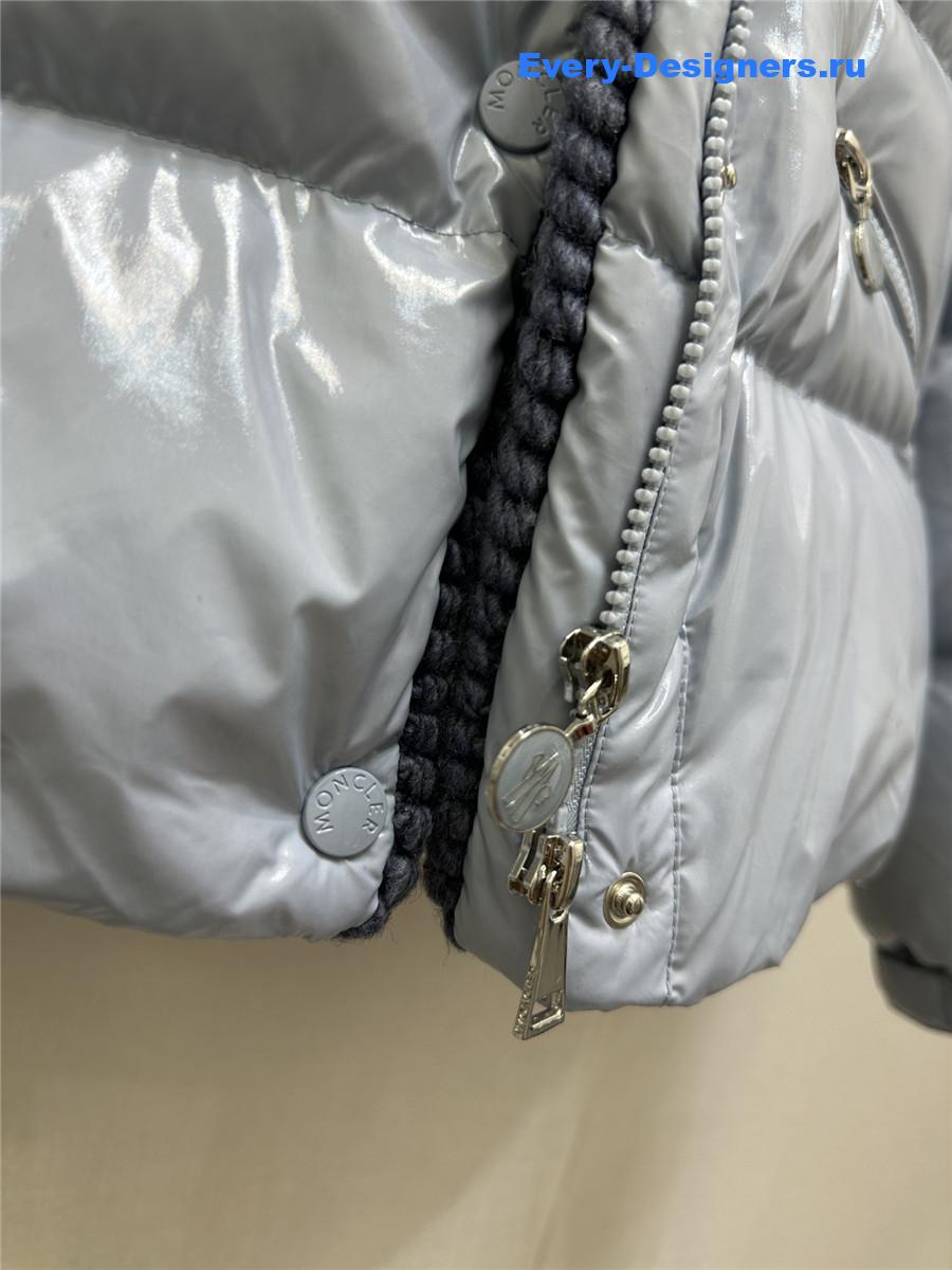 Moncler Light Blue Puivert Down Jacket