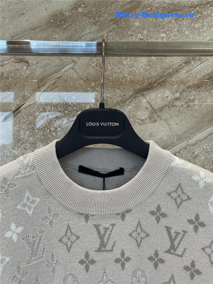 l0vis Vvtt0n monogram beige gradient t-shirt