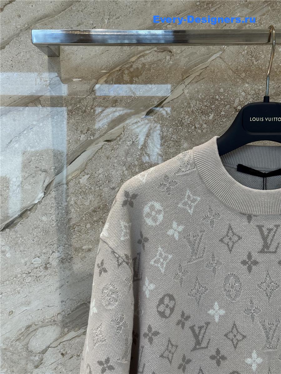 l0vis Vvtt0n monogram beige gradient t-shirt