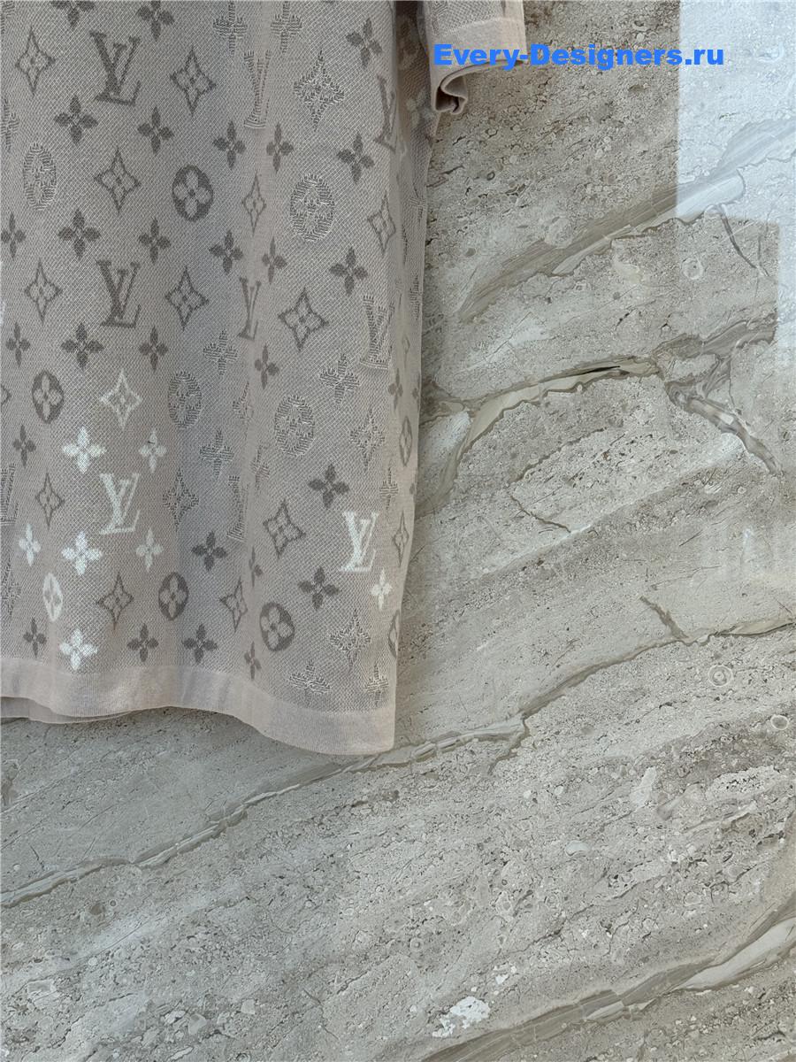 l0vis Vvtt0n monogram beige gradient t-shirt